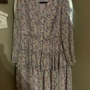 Ivy City Co Floral Dress - Multicolor